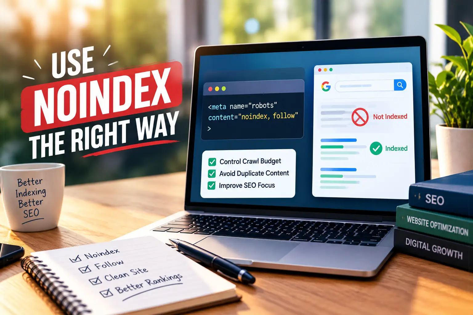 Use Noindex the Right Way