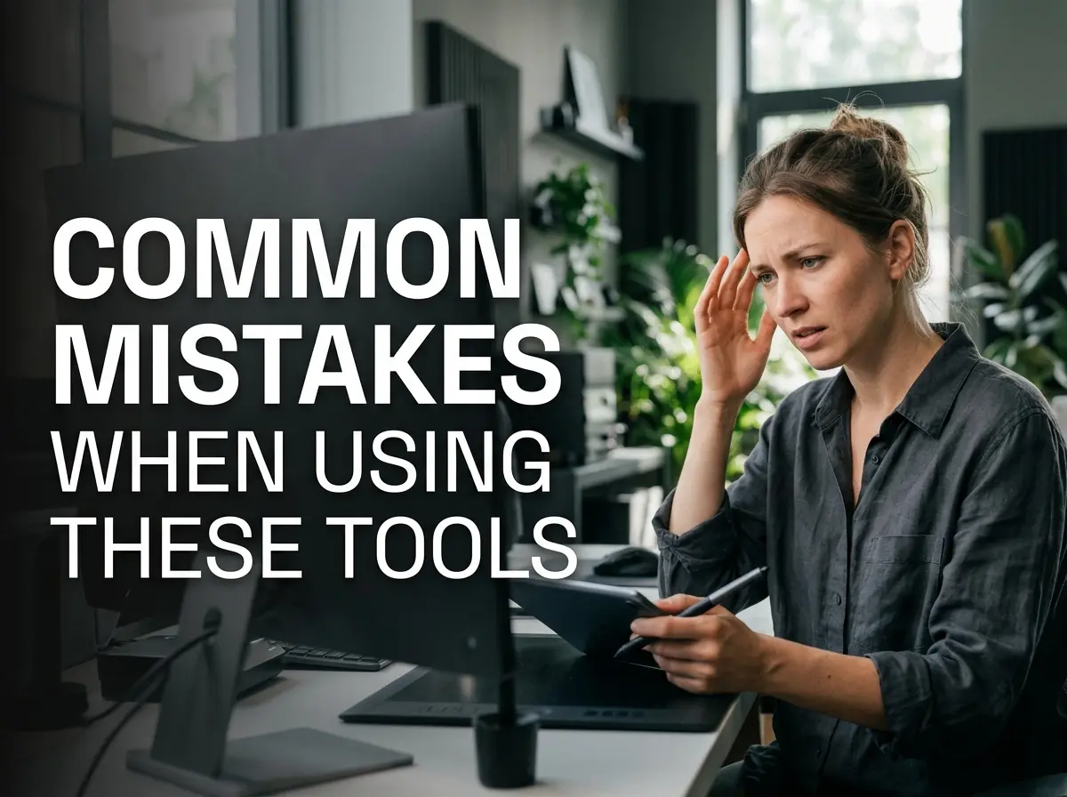 Common Mistakes When Using These Tools